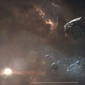 顾平把船开到了湖中央
